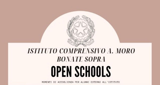 Open Schools maggio 2023